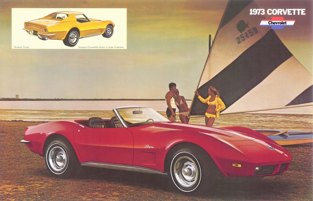 1973 Chevrolet Corvette Dealer Sheet